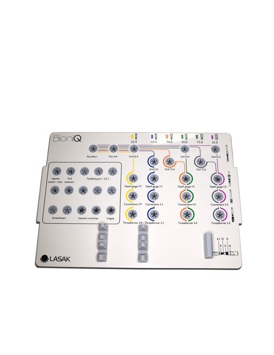 Insert organiseur d'instruments pour cassette – modèle 2016