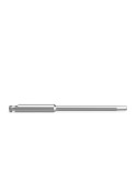 Tournevis mécanique long embout contre-angle, hexagonal 1,25/ISO/L21