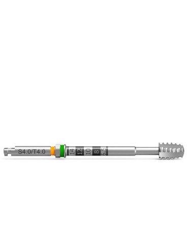 Taraud S4.0/T4.0 pour chirurgie guidée (GS)