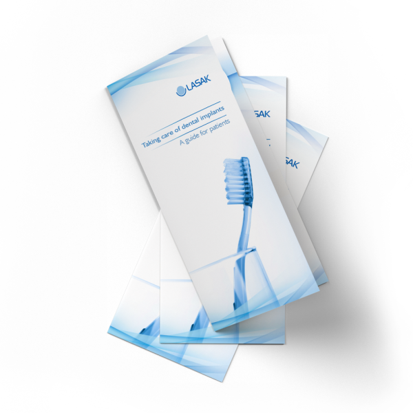Dépliants patients "soins des implants LASAK"