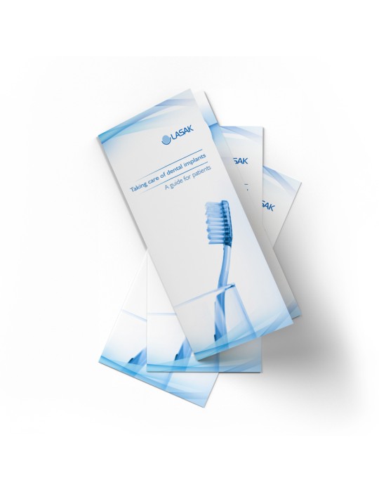 Dépliants patients "soins des implants LASAK"