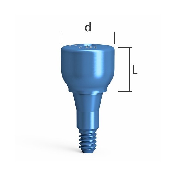 Vis de cicatrisation pour prothèse transvissée QR/B/d4.9