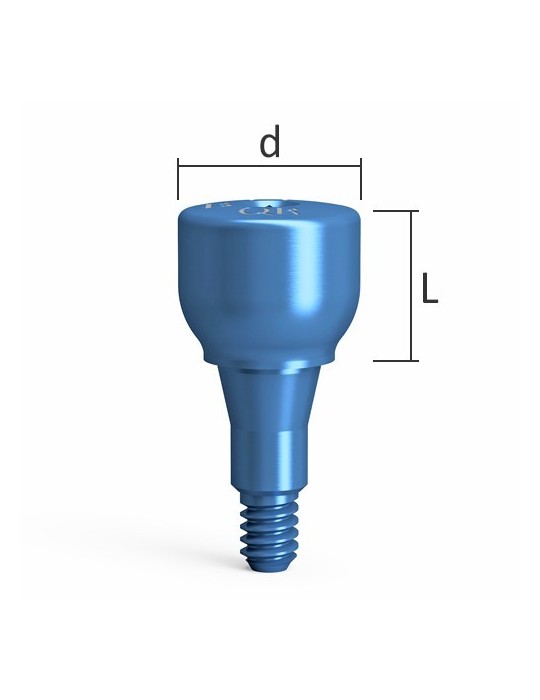 Vis de cicatrisation pour prothèse transvissée QR/B/d4.9