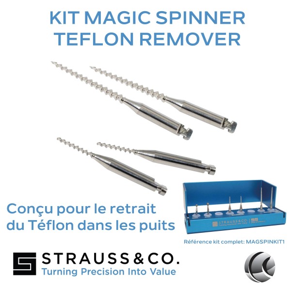 Kit Teflon Remover - Magic Spinner