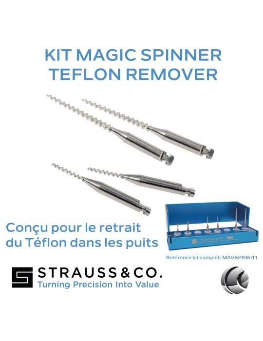 Kit Teflon Remover - Magic Spinner
