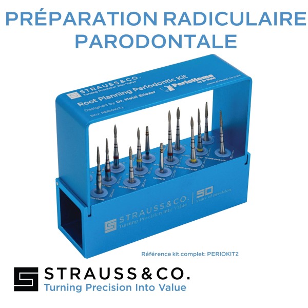 Kit de préparation radiculaire parodontale