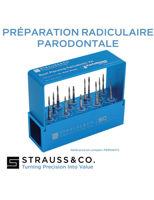 Kit de préparation radiculaire parodontale
