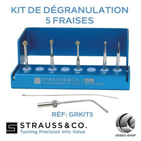 Kit de dégranulation - 5 fraises