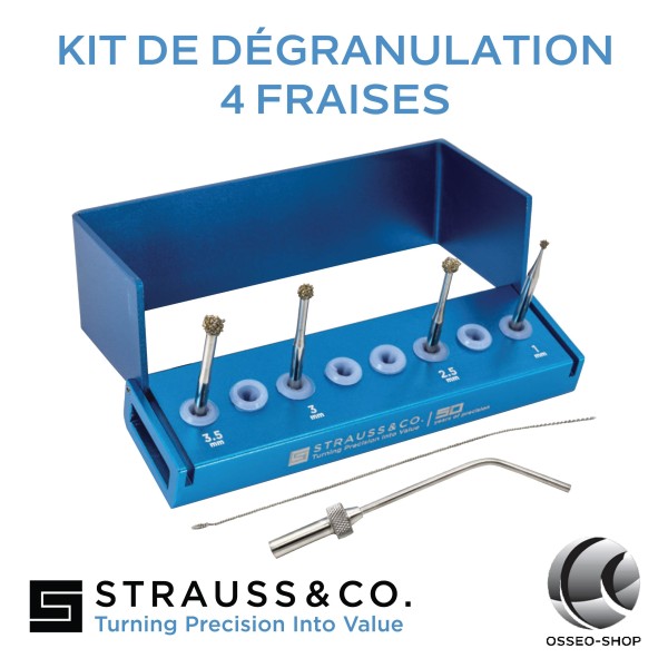 Kit de dégranulation - 4 fraises