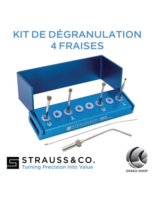 Kit de dégranulation - 4 fraises