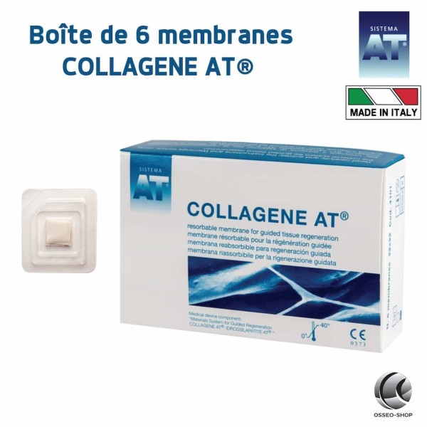 Membrane collagène AT - Boîte de 6 - 295€ TTC
