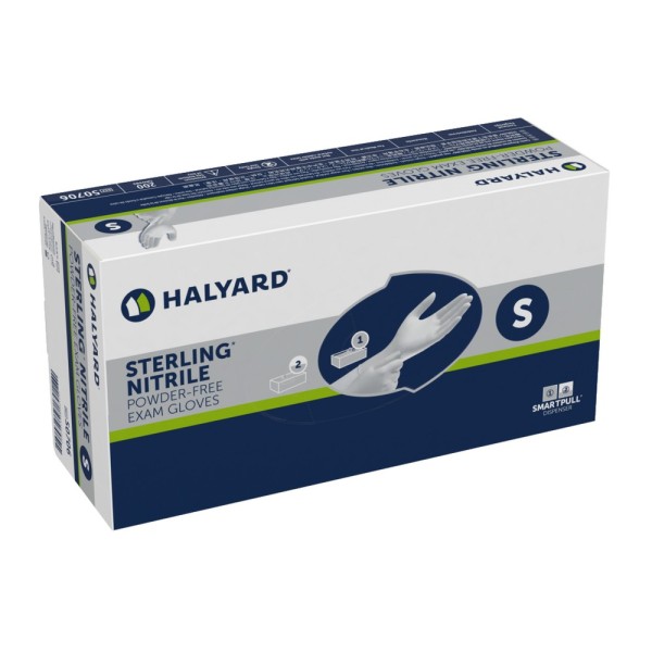 Gants d'examen en Nitrile - Non poudrés - Halyard Sterling
