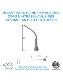 Insert Paro - Nettoyage implants et prothèses