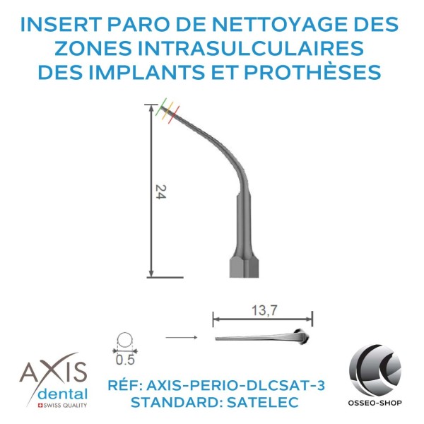 Insert Paro - Nettoyage implants et prothèses