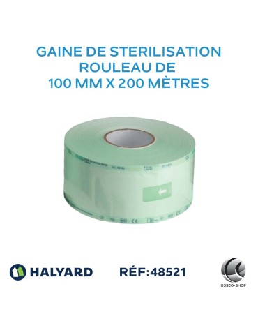 Gaine de stériliation 100mm x 200M