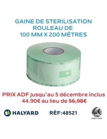Gaine de stériliation 100mm x 200M