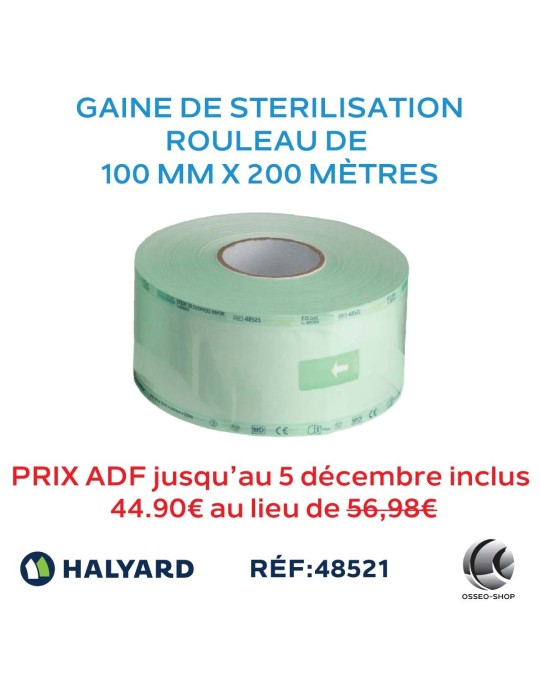 Gaine de stériliation 100mm x 200M