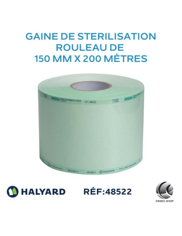 Gaine de stériliation 150mm x 200M