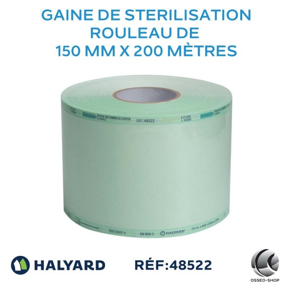 Gaine de stériliation 150mm x 200M