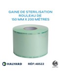 Gaine de stériliation 150mm x 200M
