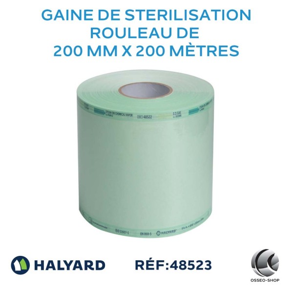 Gaine de stériliation 200mm x 200M