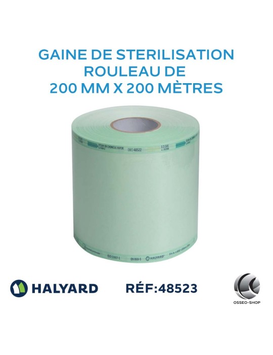 Gaine de stériliation 200mm x 200M