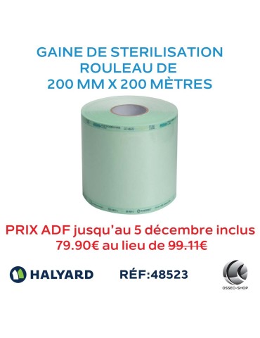 Gaine de stériliation 200mm x 200M