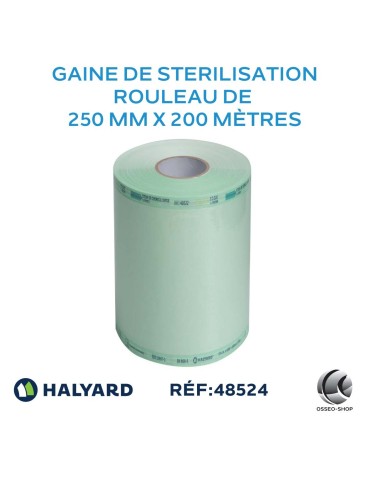 Gaine de stériliation 250mm x 200M