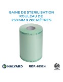 Gaine de stériliation 250mm x 200M