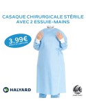 3.99€ La Casaque Chirurgicale stérile avec deux essuie-mains