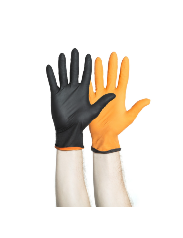 Gants  d'examen reversibles Black Fire - Nitrile