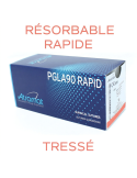 52.90€ - Boîte de 12 Sutures PGLA90 RAPID - Résorbable Rapide Tressé