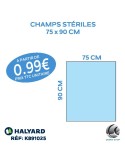 Champs stériles 75x90cm à partir de 0.99€ TTC pièce