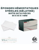 copie de Éponges hémostatiques 80x50x1mm
