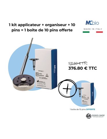 Offre Applicateur, organiseur et pins Juin 2026 - MC Bio Surgery - 5̶3̶1̶.̶6̶0̶ ̶€̶