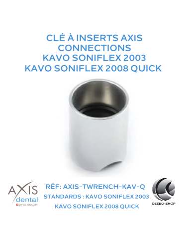 Clé à inserts pour KAVO SONIFLEX 2003 & 2008 QUICK