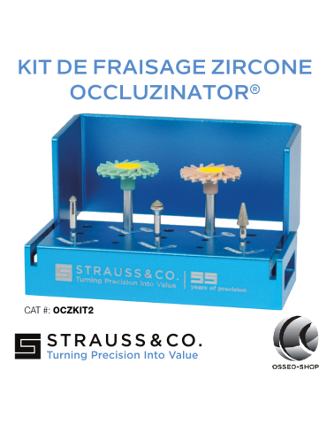 Kit de fraisage zircone Occluzinator®