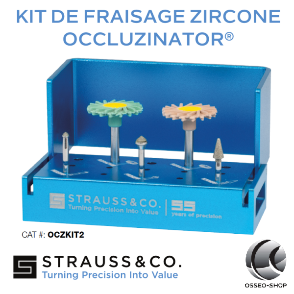 Kit de fraisage zircone Occluzinator®