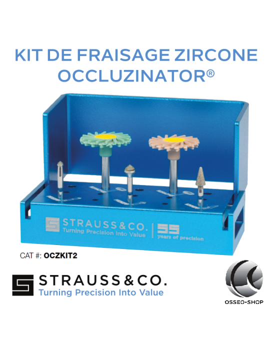 Kit de fraisage zircone Occluzinator®