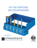 Kit pour la dépose de couronnes