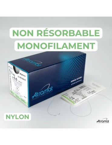32.90€ les 12 Sutures Nylon - Non Résorbable Monofilament