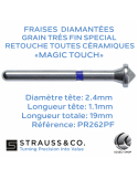 Fraise diamantée OccluZinator retouche céramique Magic Touch