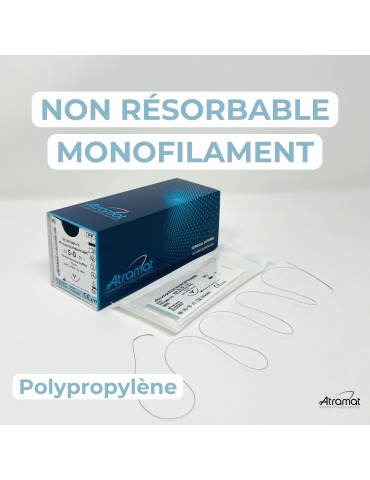 42.90€ les 12 Sutures Polypropylene - Non Résorbable Monofilament