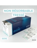 Sutures dentaire - non résorbable tressé - Soie Atramat - Boîte de 12 fils - 17.90€ TTC