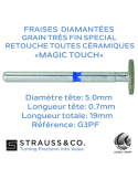 Fraise diamantée Roue retouche céramique Magic Touch