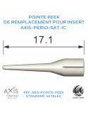 Pointes PEEK pour inserts AXIS-PERIO-SAT-IC