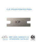 Clé pour Pointes PEEK
