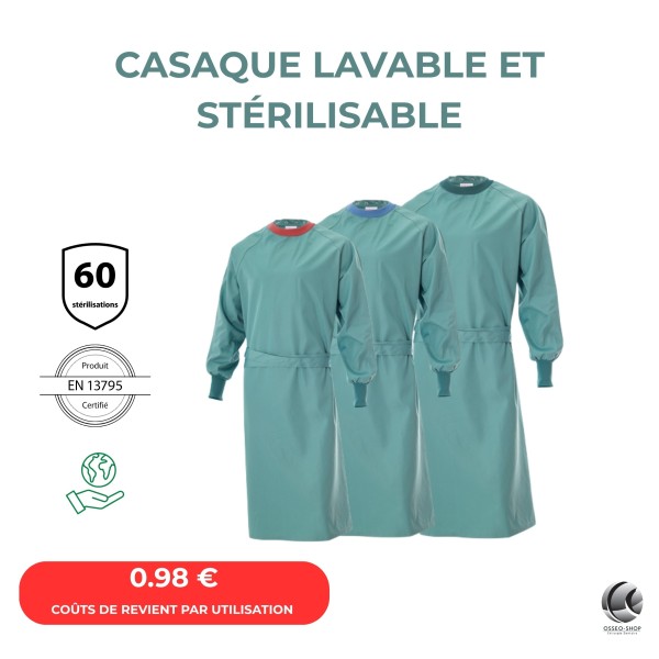 casaque stérilisable