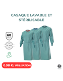 Casaque Chirurgicale Réutilisable & Lavable | Norme EN 13795 | 59€TTC