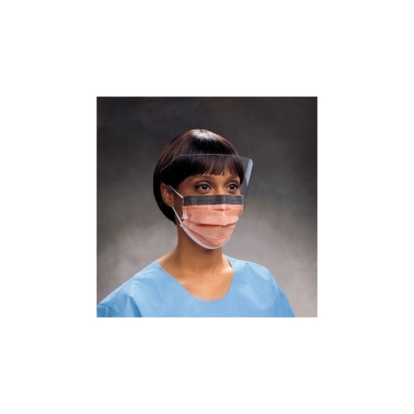 Masque chirurgical avec visière FLUIDSHIELD spécial spray - boîte de 25 masques